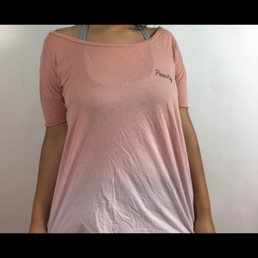 Light Pink Ombré Victoria’s Secret Pink Shirt